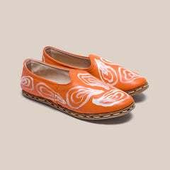 Womens 38 - Orange Oyster