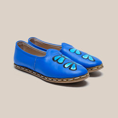 Womens 39 - Blue Butterfly