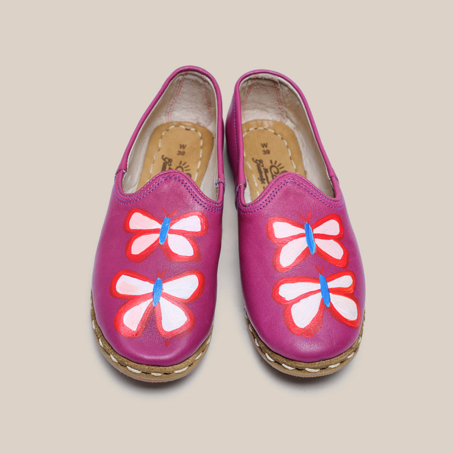 Womens 39 - Phoenician Purple Butterfly