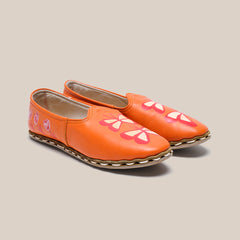 Womens 39 - Orange Butterfly
