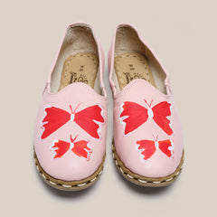 Womens 39 - Light Pink Butterfly