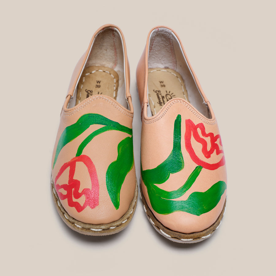 Womens 39 - Natural Floral