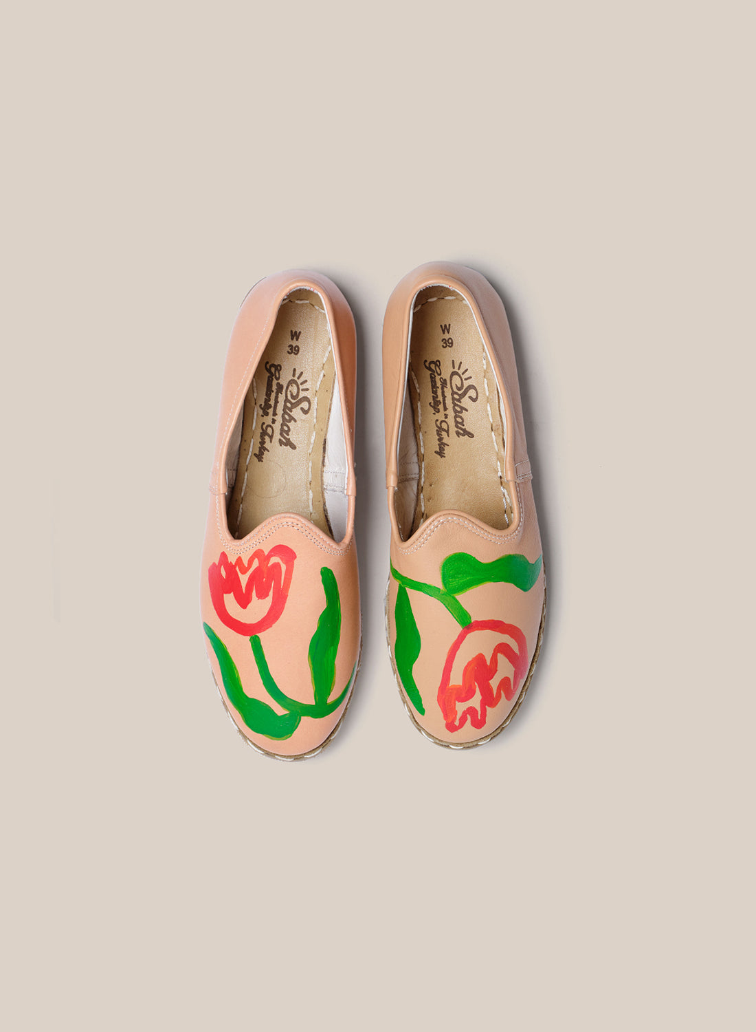 Womens 39 - Tan Floral