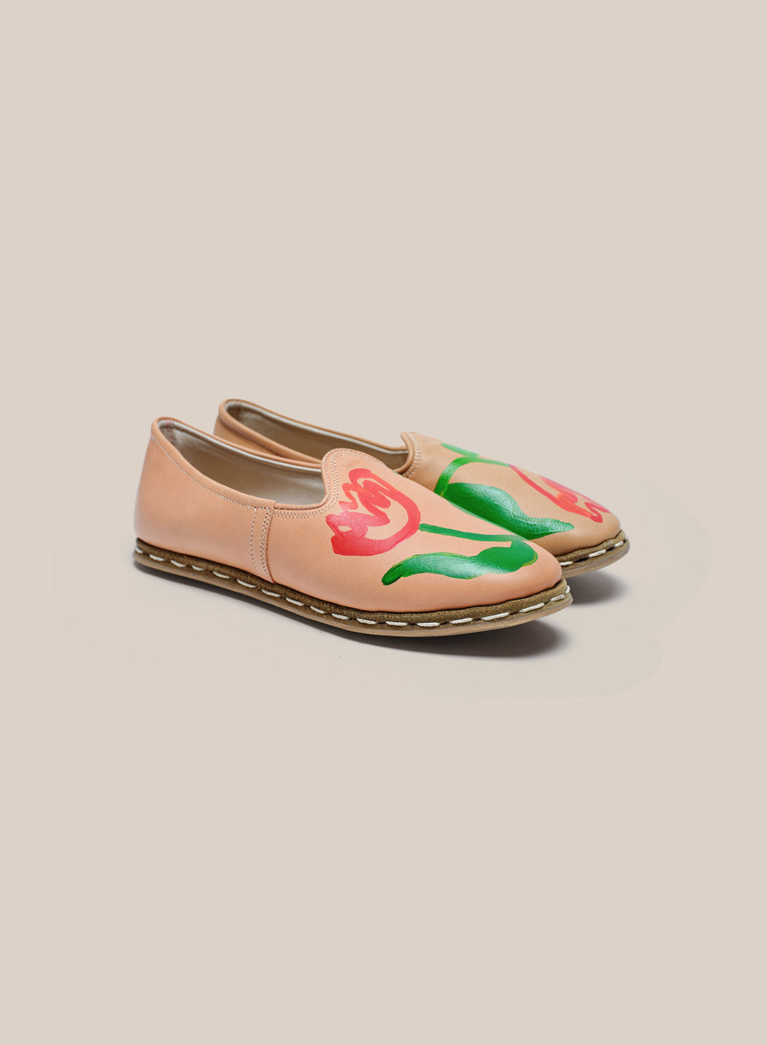 Womens 39 - Tan Floral