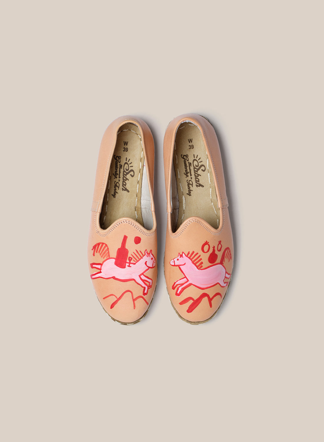 Womens 39 - Natural Equine