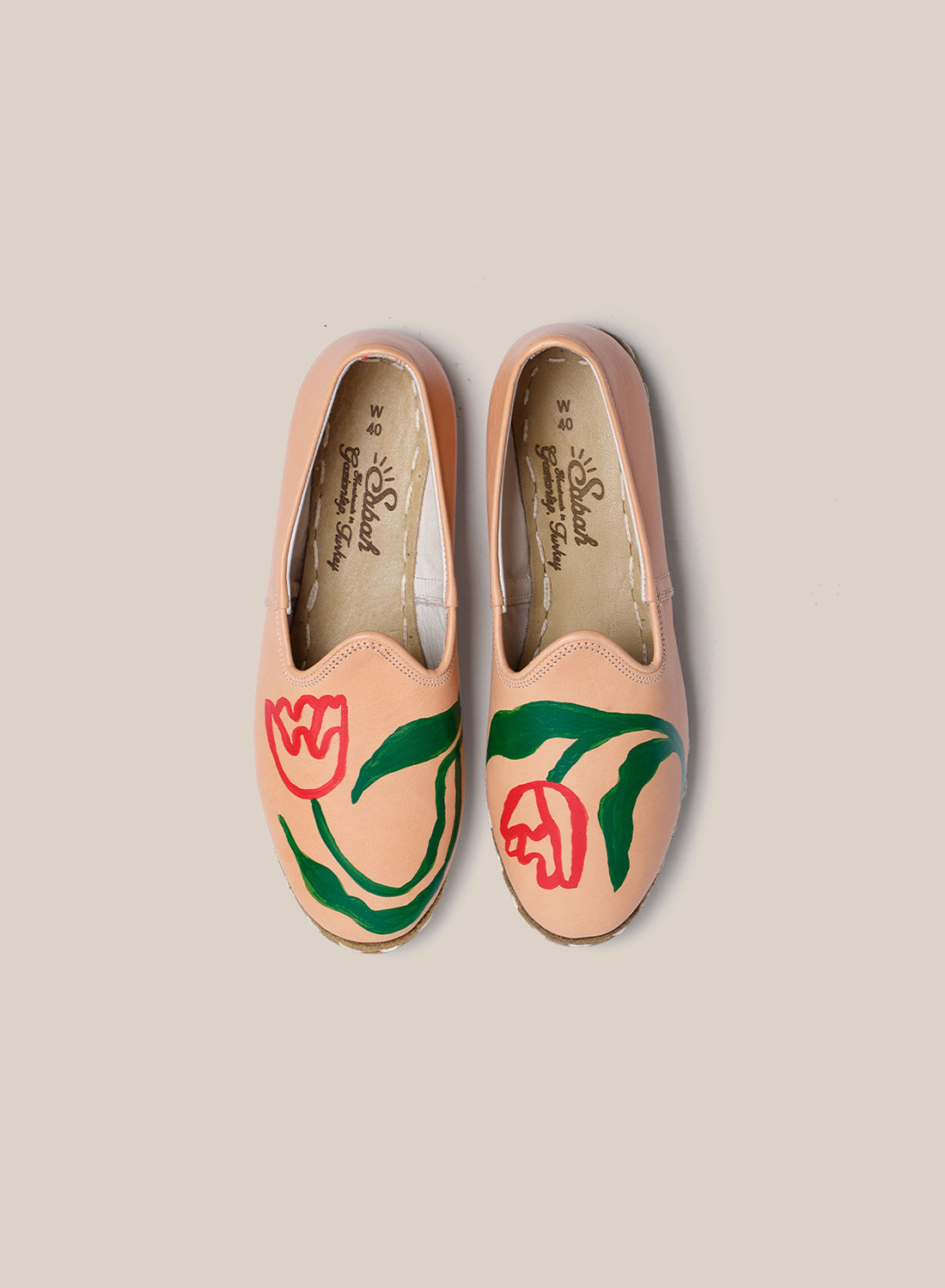 Womens 39 - Natural Floral