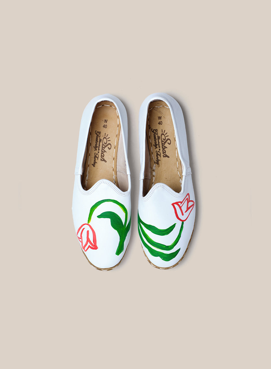 Womens 40 - White Floral