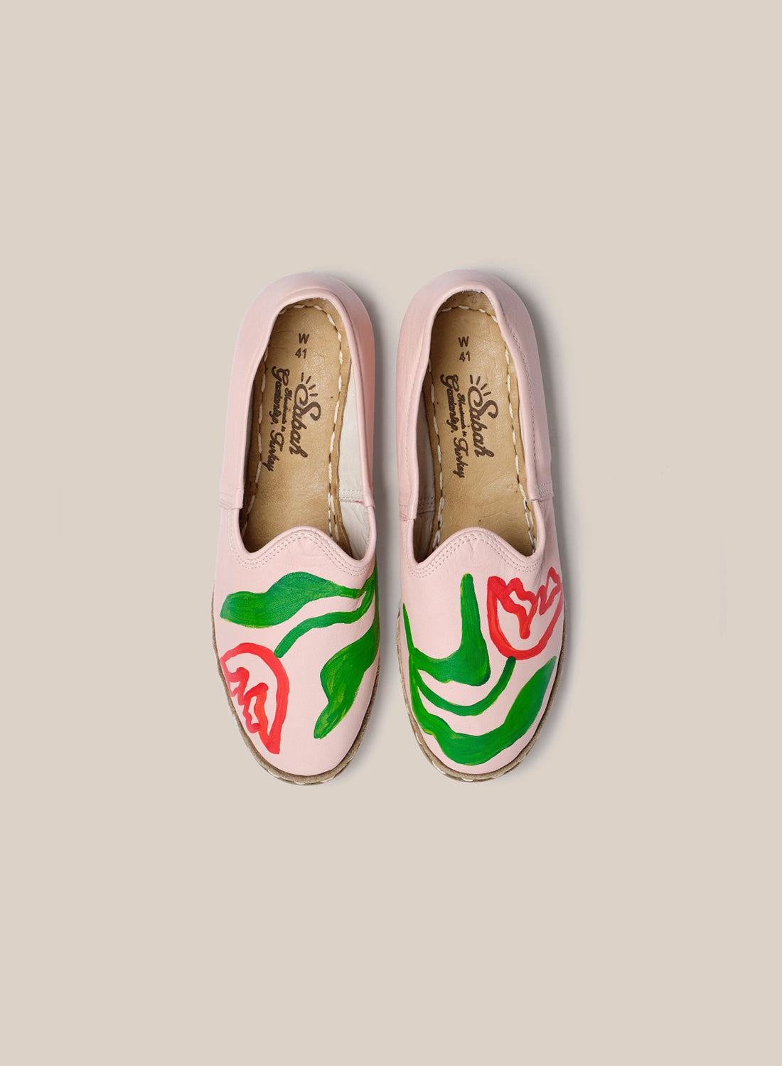 Womens 41 - Light Pink Floral