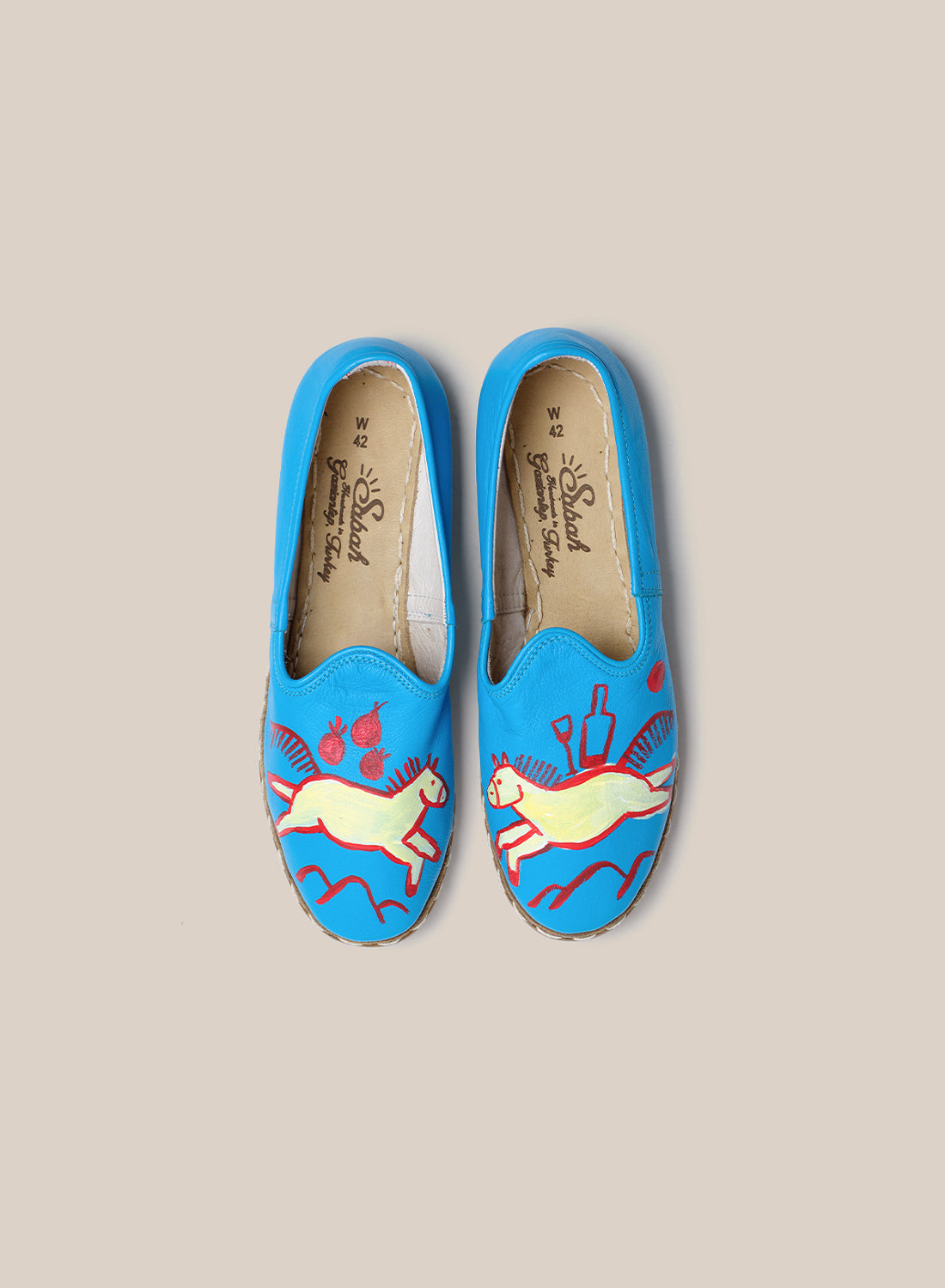 Womens 42 - Blue Equine