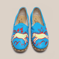 Womens 42 - Blue Equine