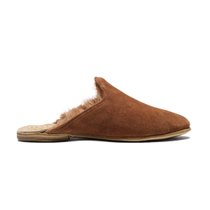 Chestnut Shearling Baba (Womens)