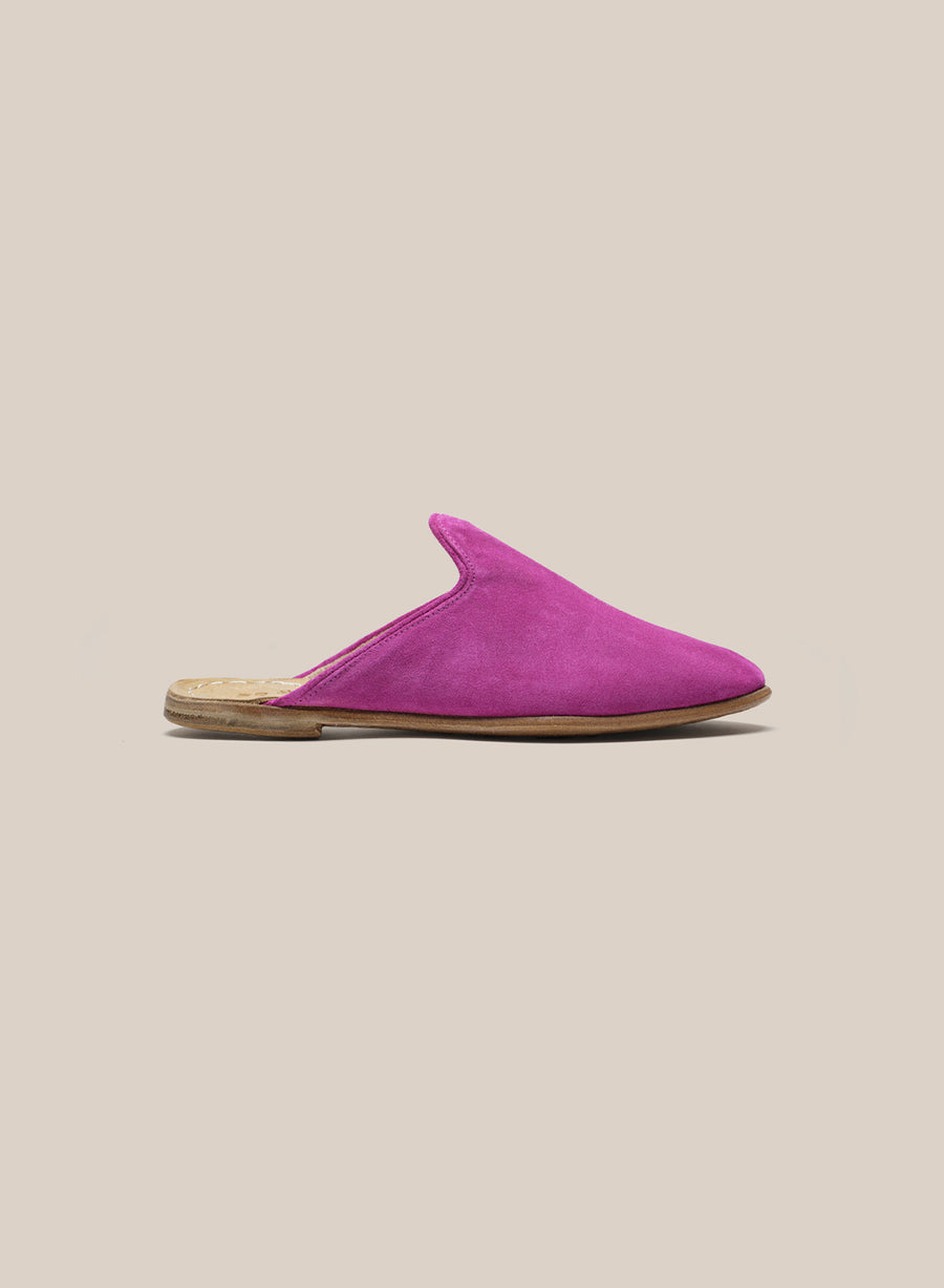 Rhodes Purple Suede Baba (Womens)