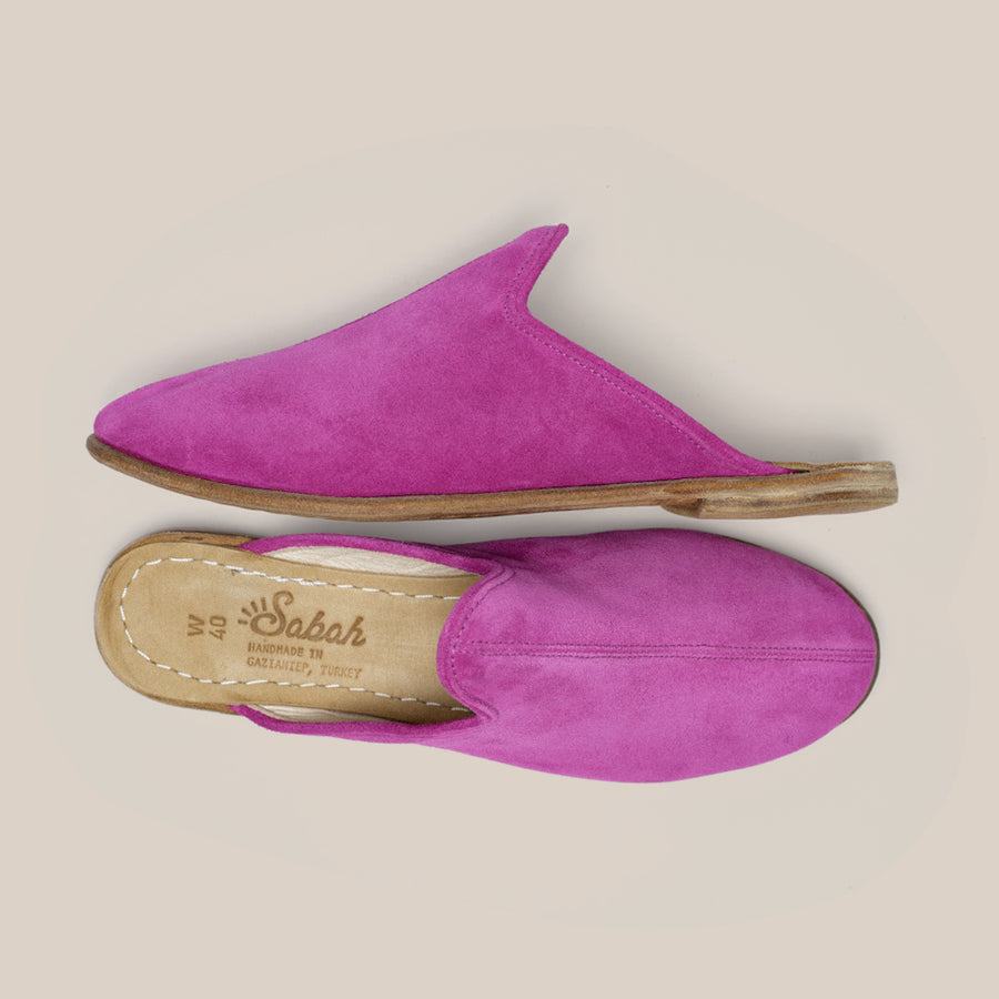 Rhodes Purple Suede Baba (Womens)