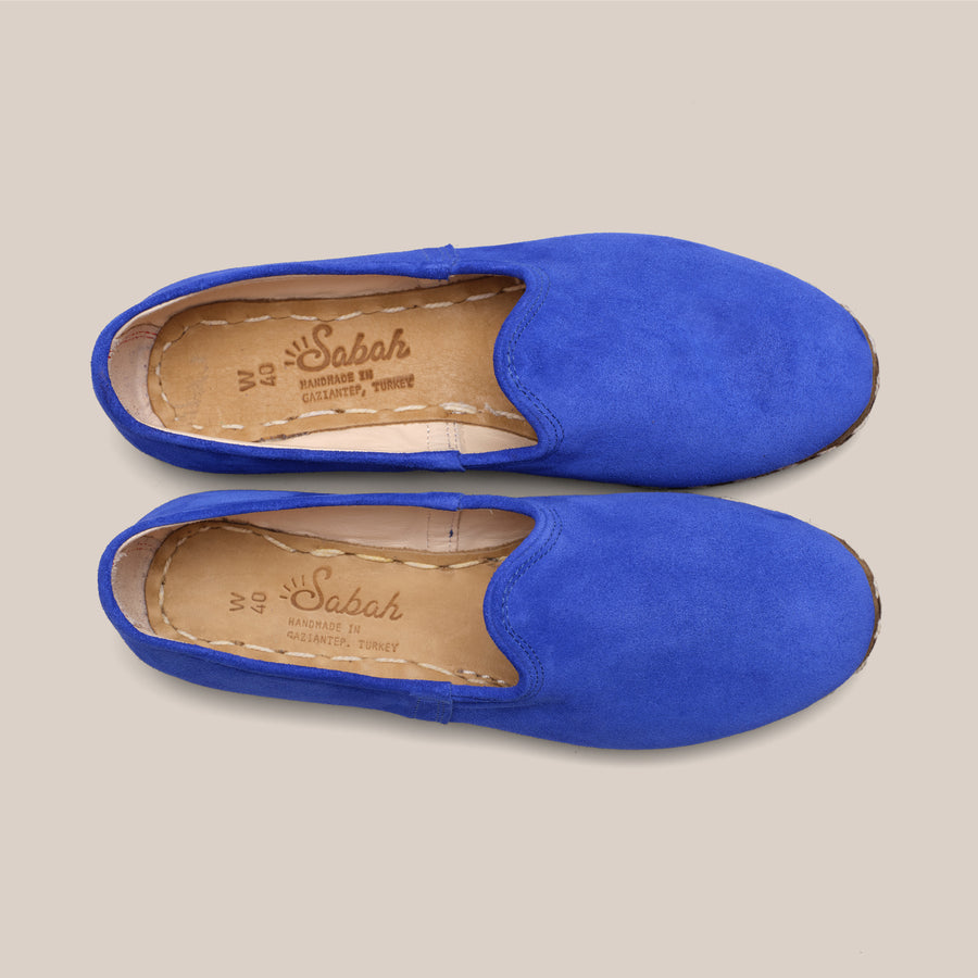Electric Blue Suede Sabah (Womens)