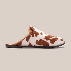 Brown Cow Shearling Baba (Womens)