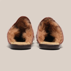 Brown Cow Shearling Baba (Womens)