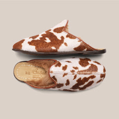 Brown Cow Shearling Baba (Womens)