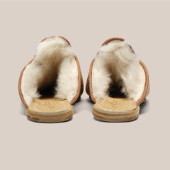 Fort Worth Brown Shearling Baba (Womens)