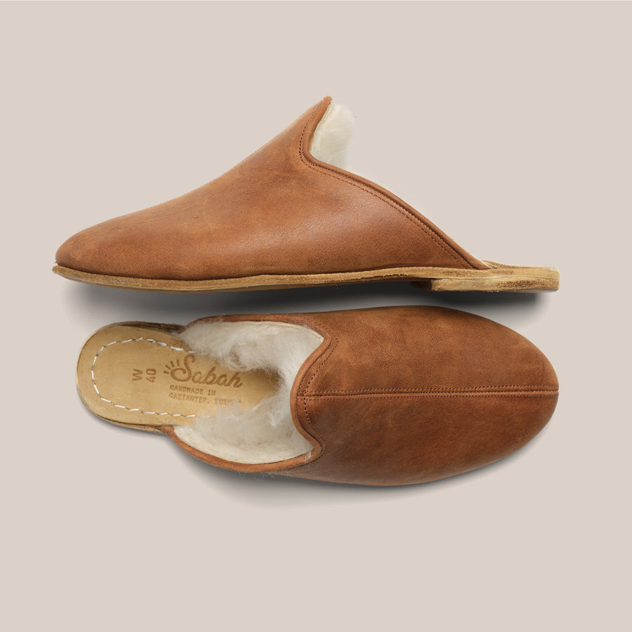Fort Worth Brown Shearling Baba (Womens)