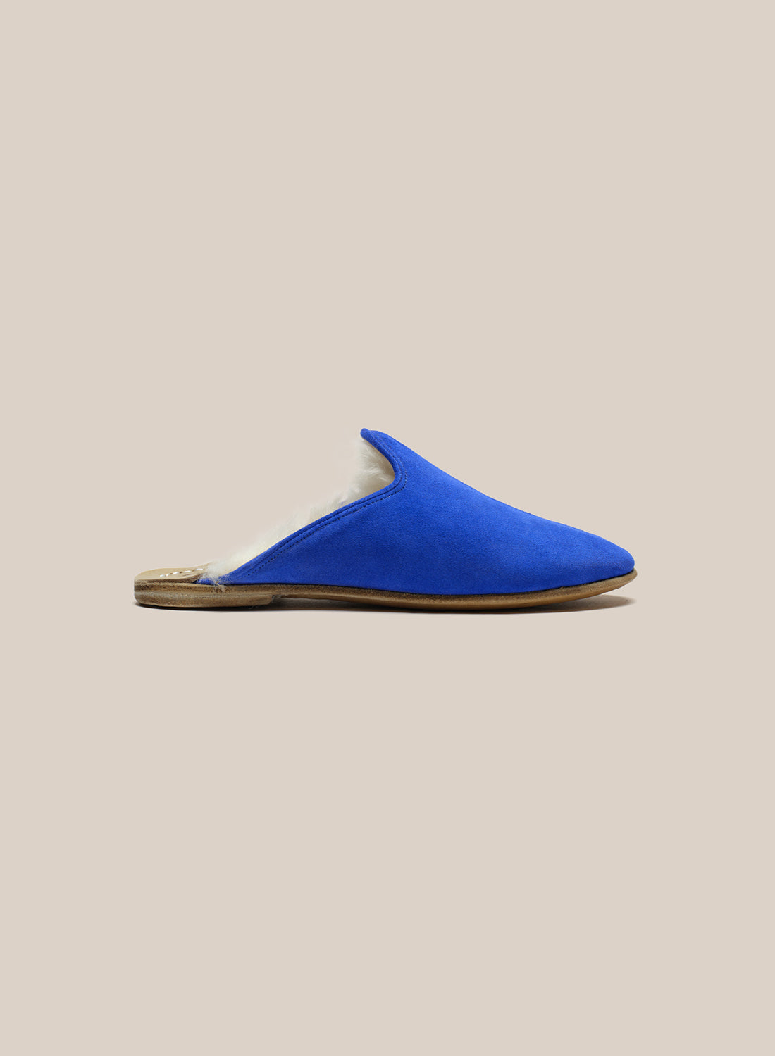 Electric Blue Shearling Baba (Womens)