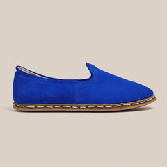 Electric Blue Suede Sabah (Womens)