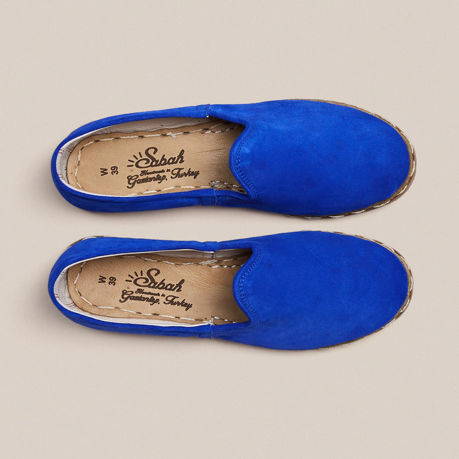 Electric Blue Suede Sabah (Womens)