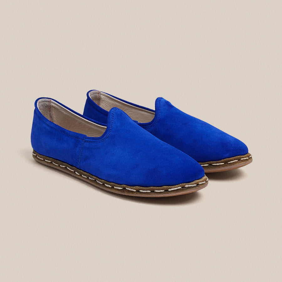 Electric Blue Suede Sabah (Womens)