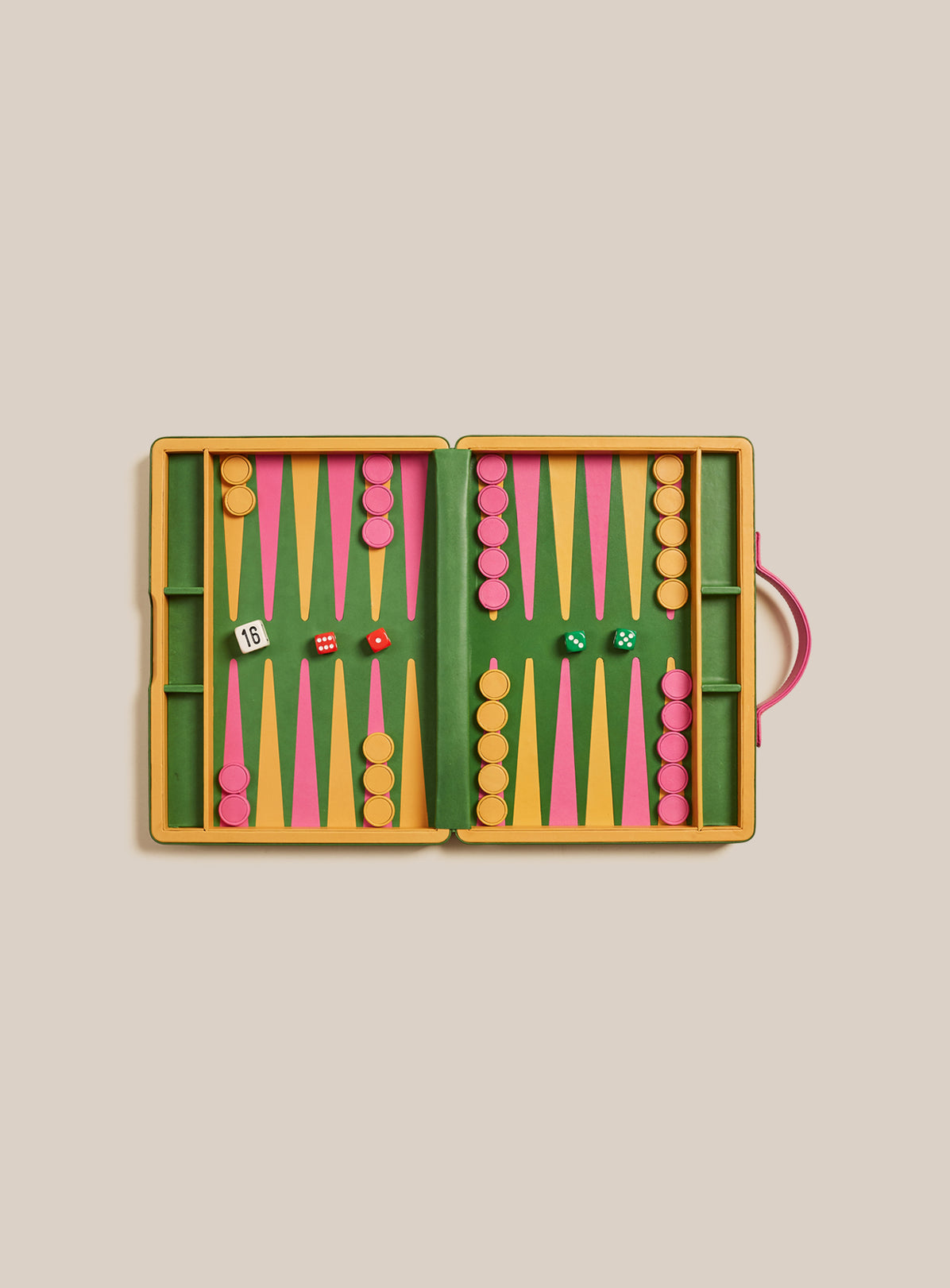Backgammon Traveler's Case Set - Bahia