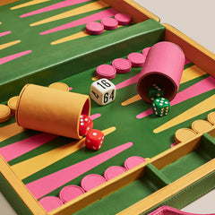 Le Backgammon de Voyage - Emeraude Le Backgammon de Voyage - Emeraude
