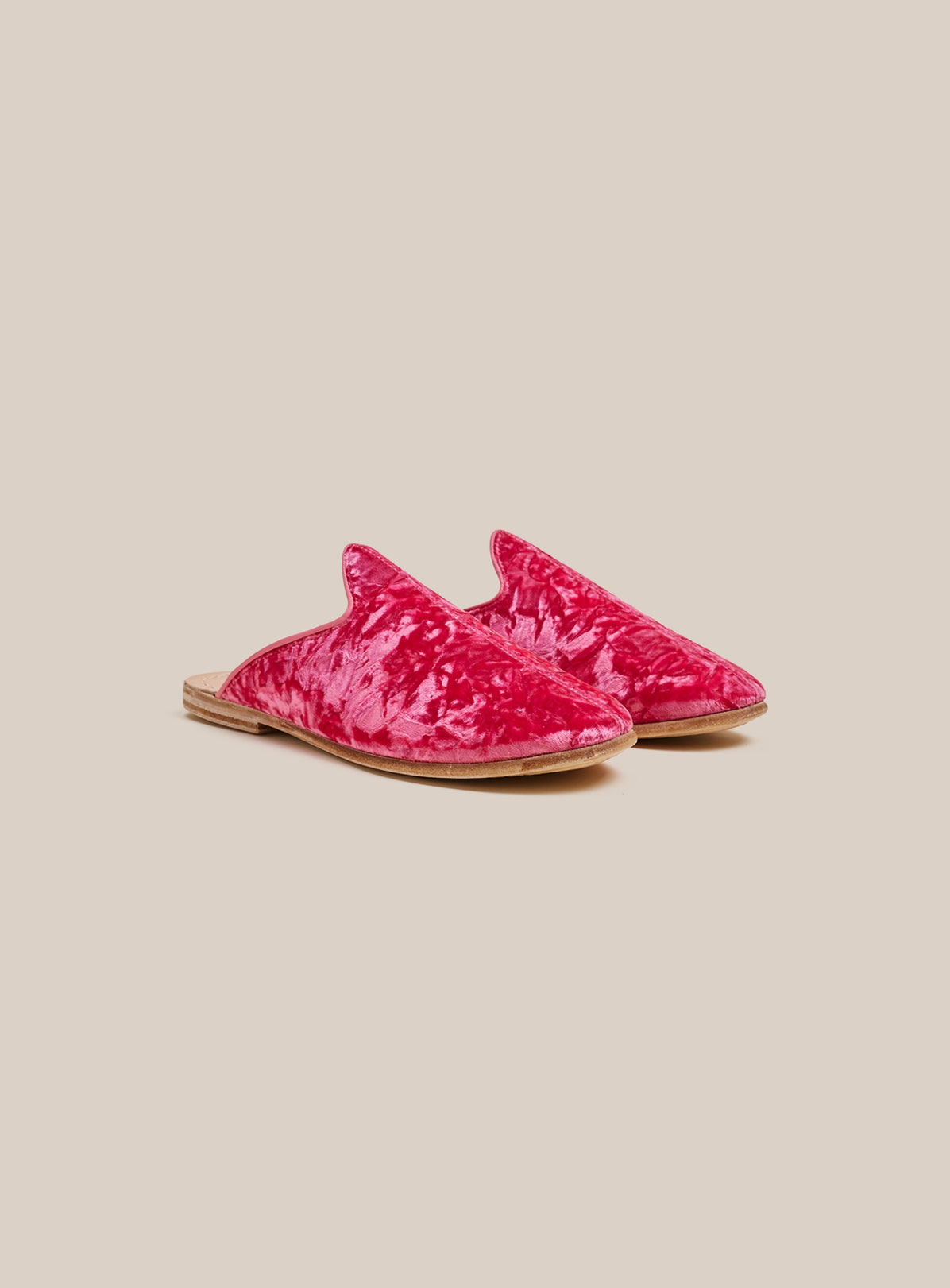 Azalea Pink Crushed Velvet Baba (Mens)