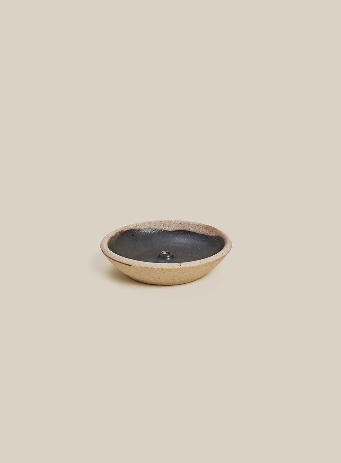 Black Woodfired Incense Holder By Incausa