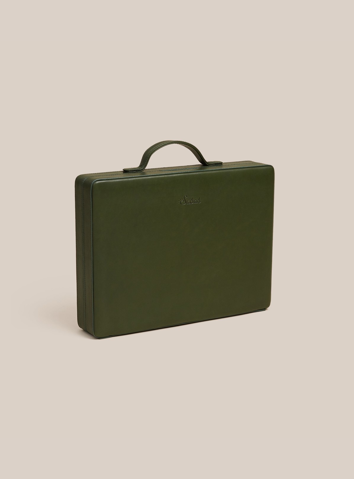 Backgammon Traveler's Case Set - Green