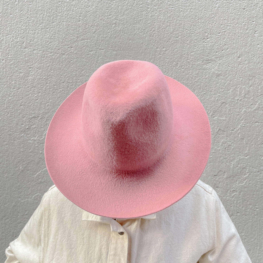 Yaltch Fedora Hat In Rose