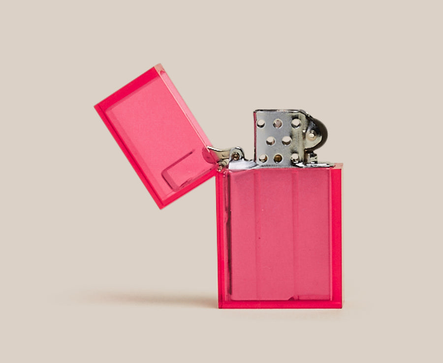 Clear Pink Lighter by Tsubota Pearl
