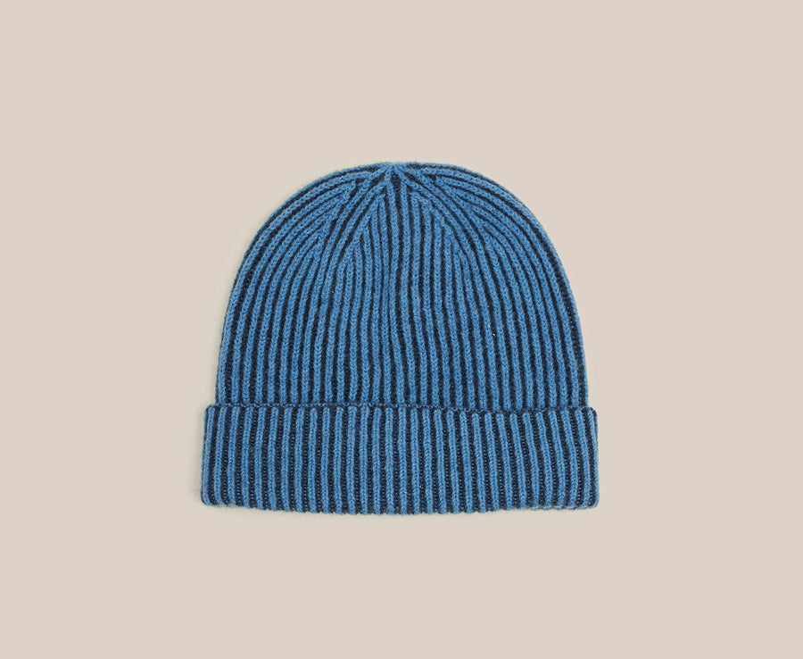 Sabah Indigo Wool Beanie