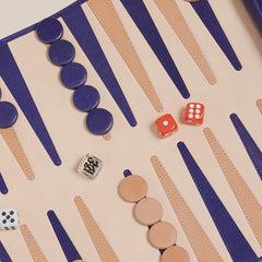 Travel Backgammon Board - Sabah Blue