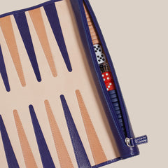 Travel Backgammon Board - Sabah Blue