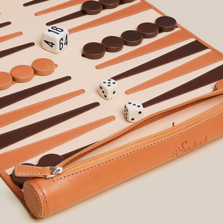 Travel Backgammon Board - Camel