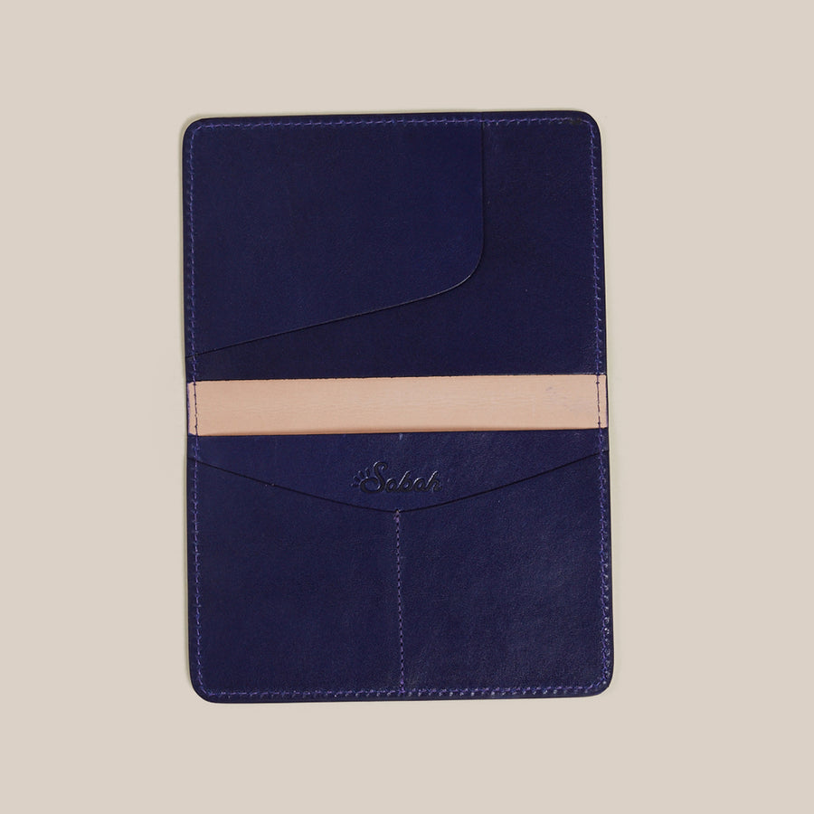 Passport Holder - Sabah Blue