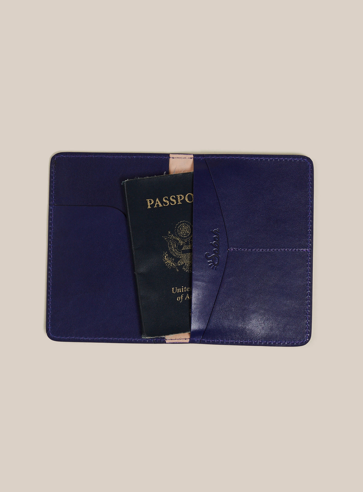 Passport Holder - Sabah Blue