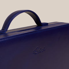 Backgammon Traveler's Case Set - Sabah Blue