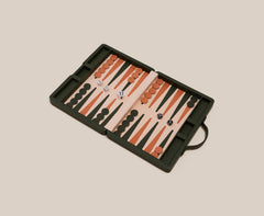 Backgammon Traveler's Case Set - Denali Green